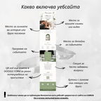 Сватбен уебсайт "Зелена симфония"